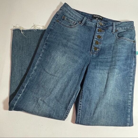 Kenneth Cole Comfort Stretch Crop Jeans - Picture 10 of 16